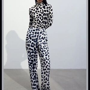 H&M leopard print set